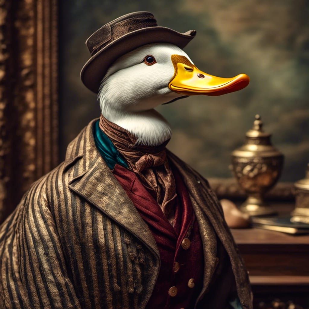 Gentleman duck