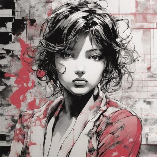 AI Generated Pretty Portrait