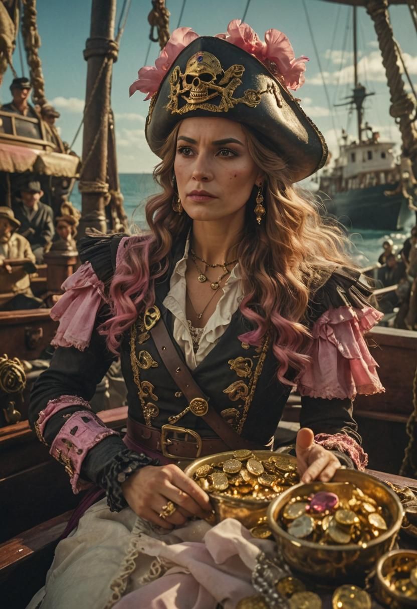 Captain Liliana. Pirata.