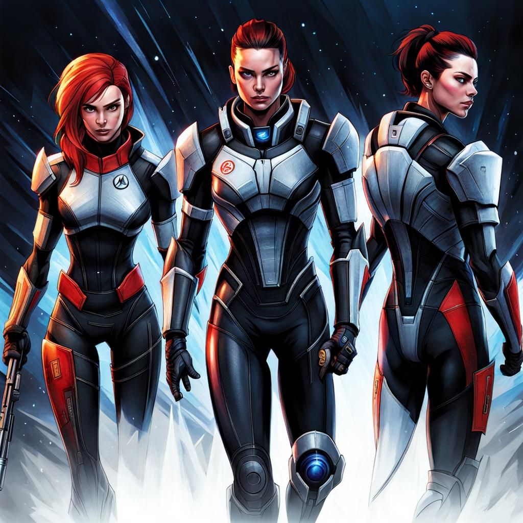 Mass Effect AI Generated Image