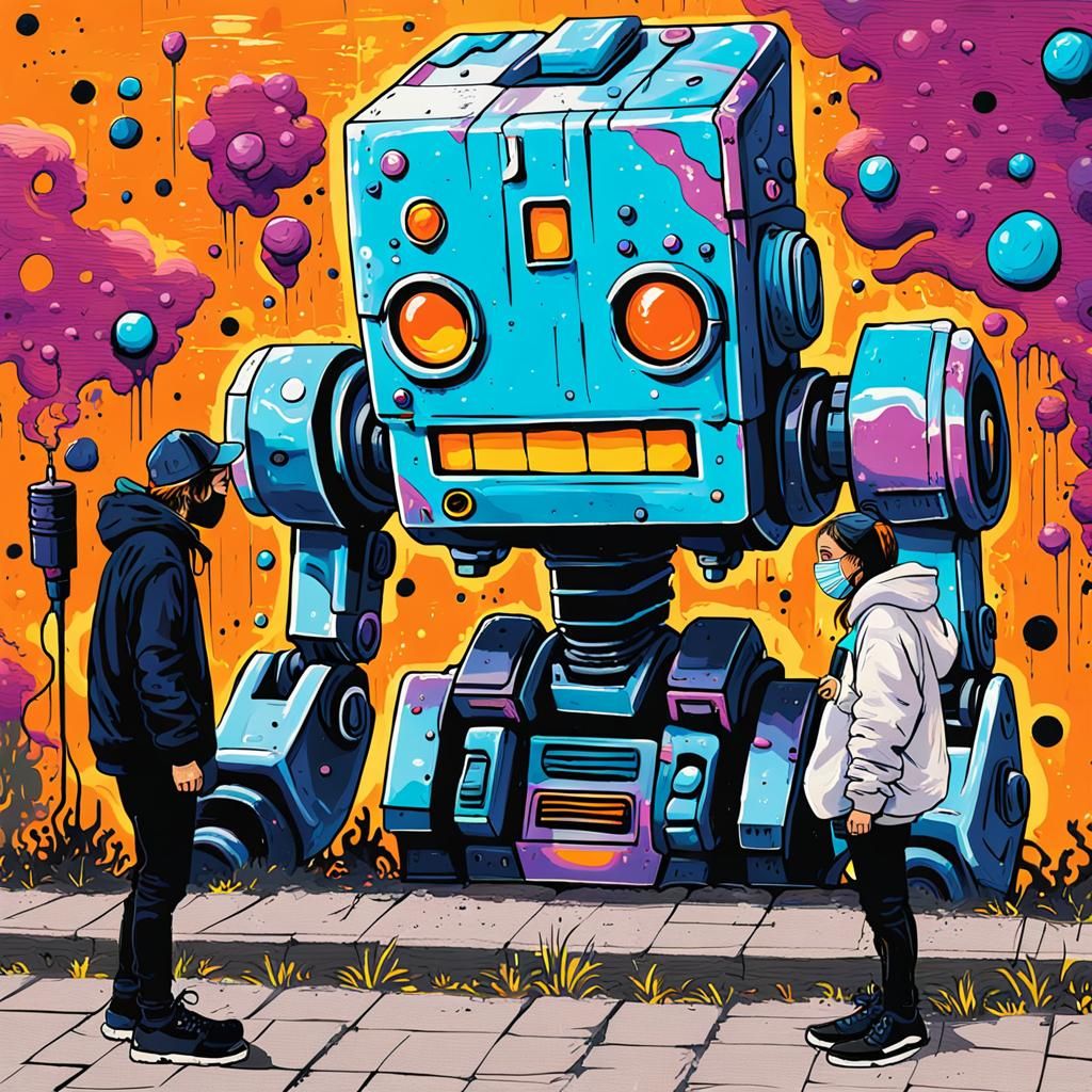 Robotic Game Characters Meet Wizard in Japan