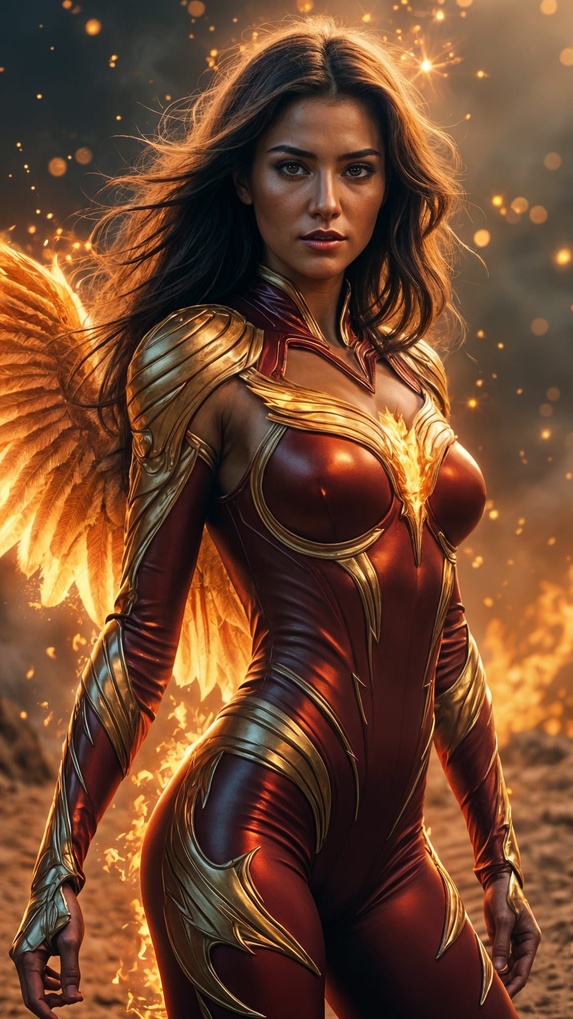 Melissa Barrera as Firebird: Radiant Latina Superhero
