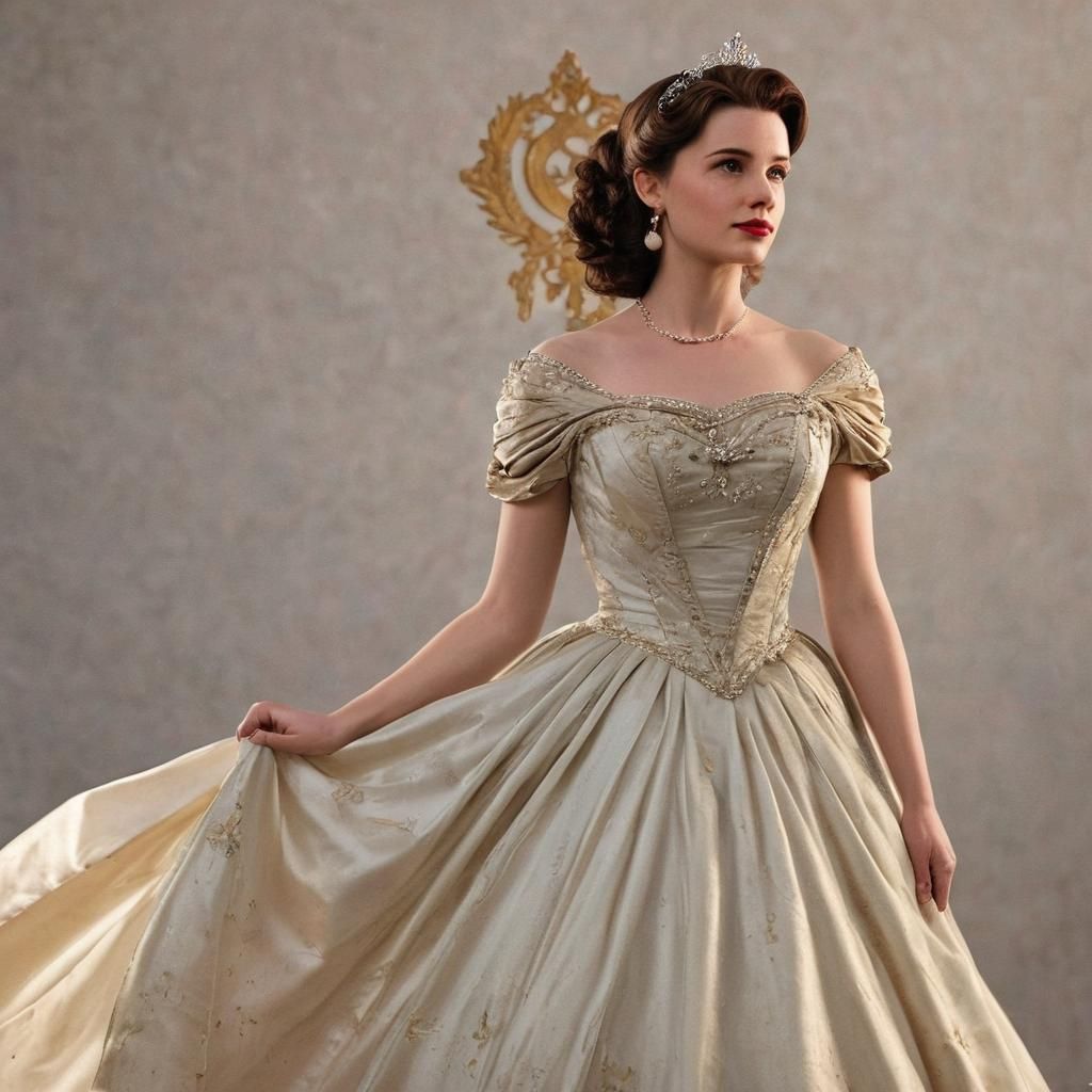 Peggy Carter as 1850s Disney Princess