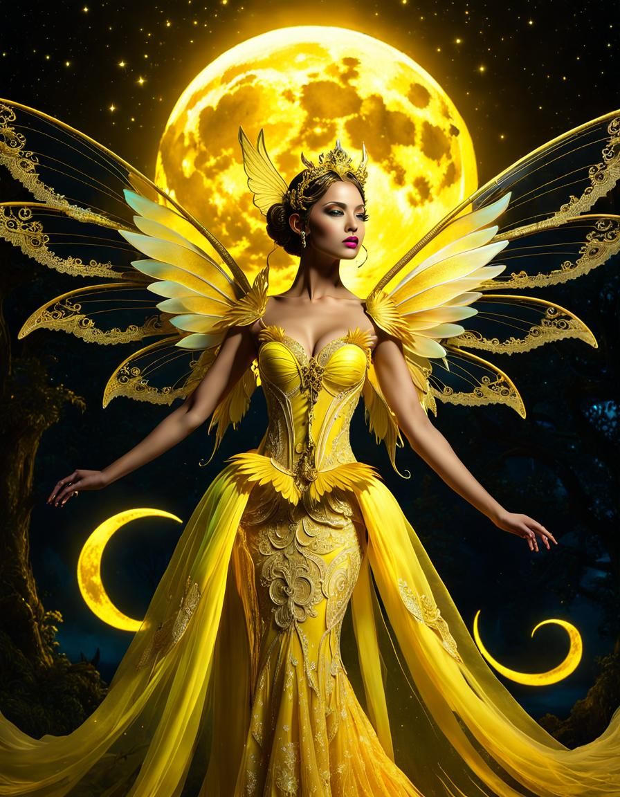 Yellow Moon Fairy