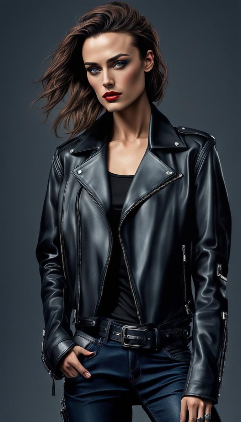 Cyberpunk Rockstar Model in London