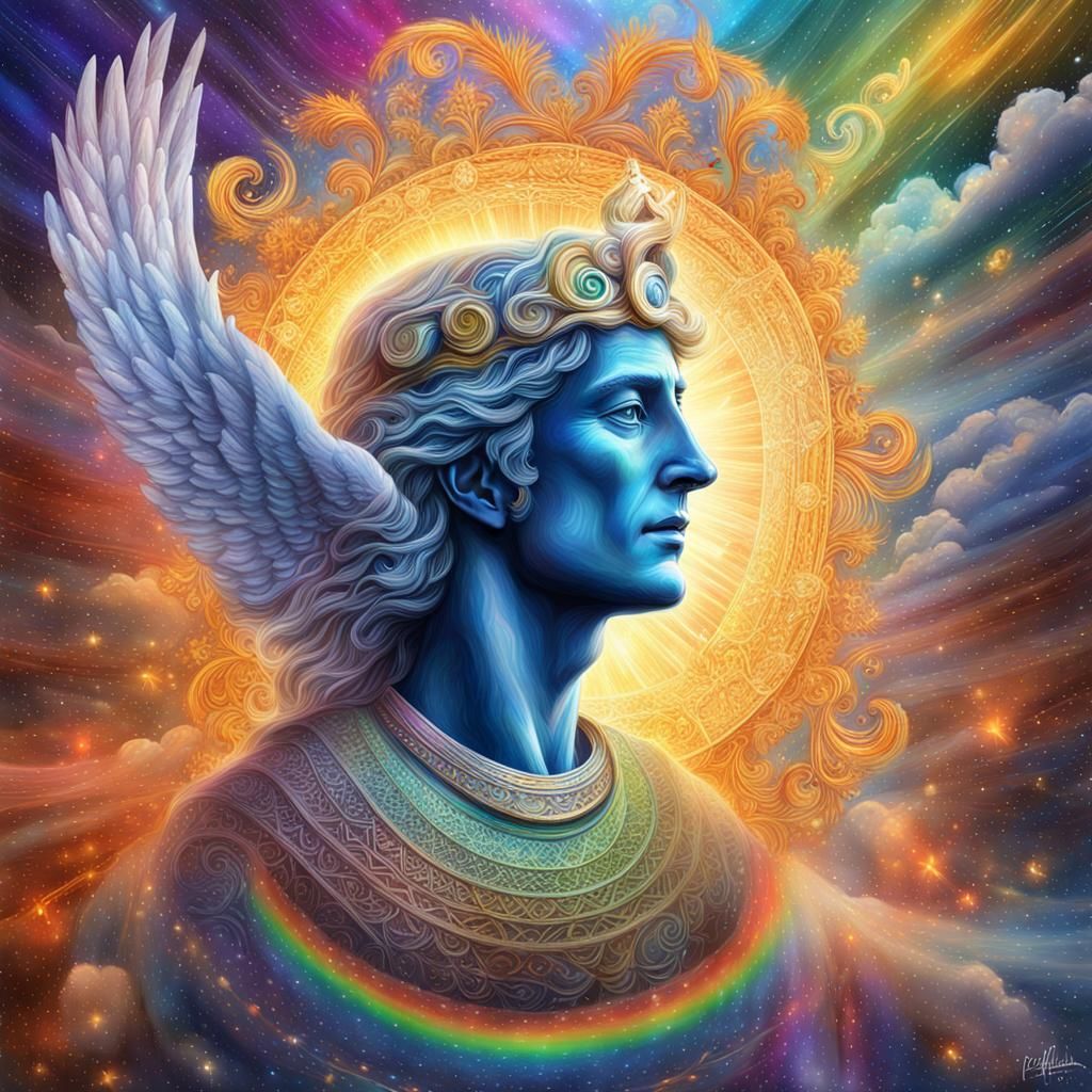 Mighty Angel Descending: Cosmic Revelation