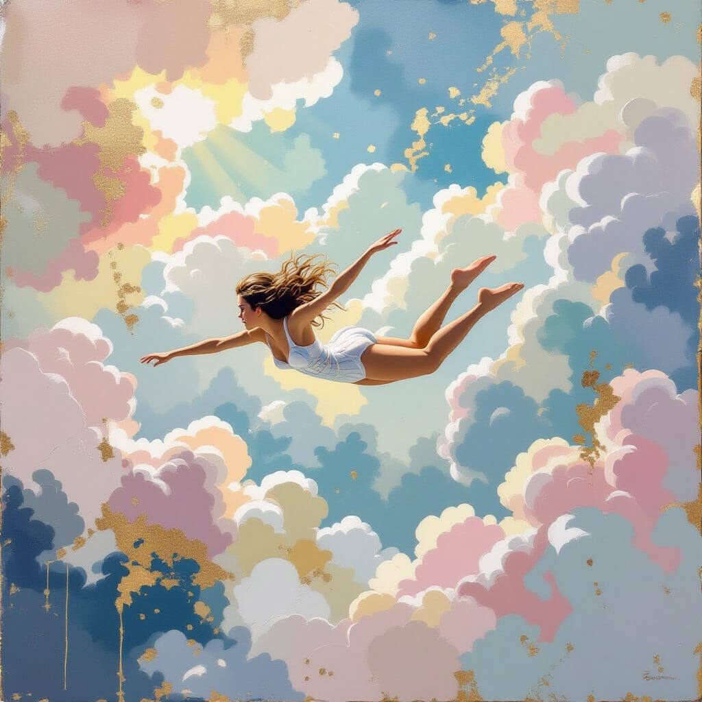 Diving Among Clouds in Metamodern Style