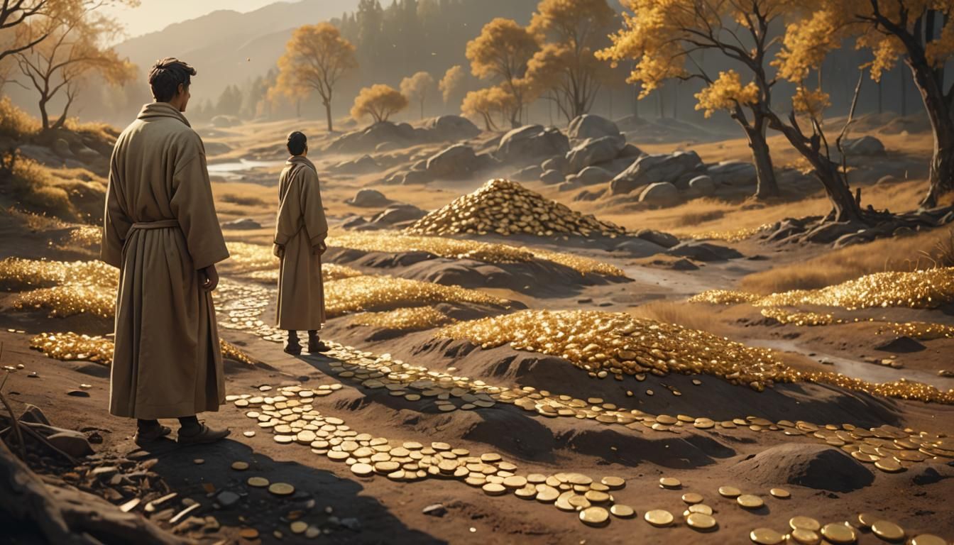 Leaving Gold for Nature's Peace