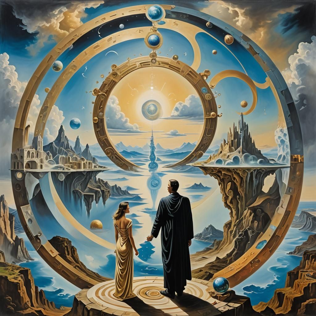 Surreal Energies Unite in Atlantis and Lemuria