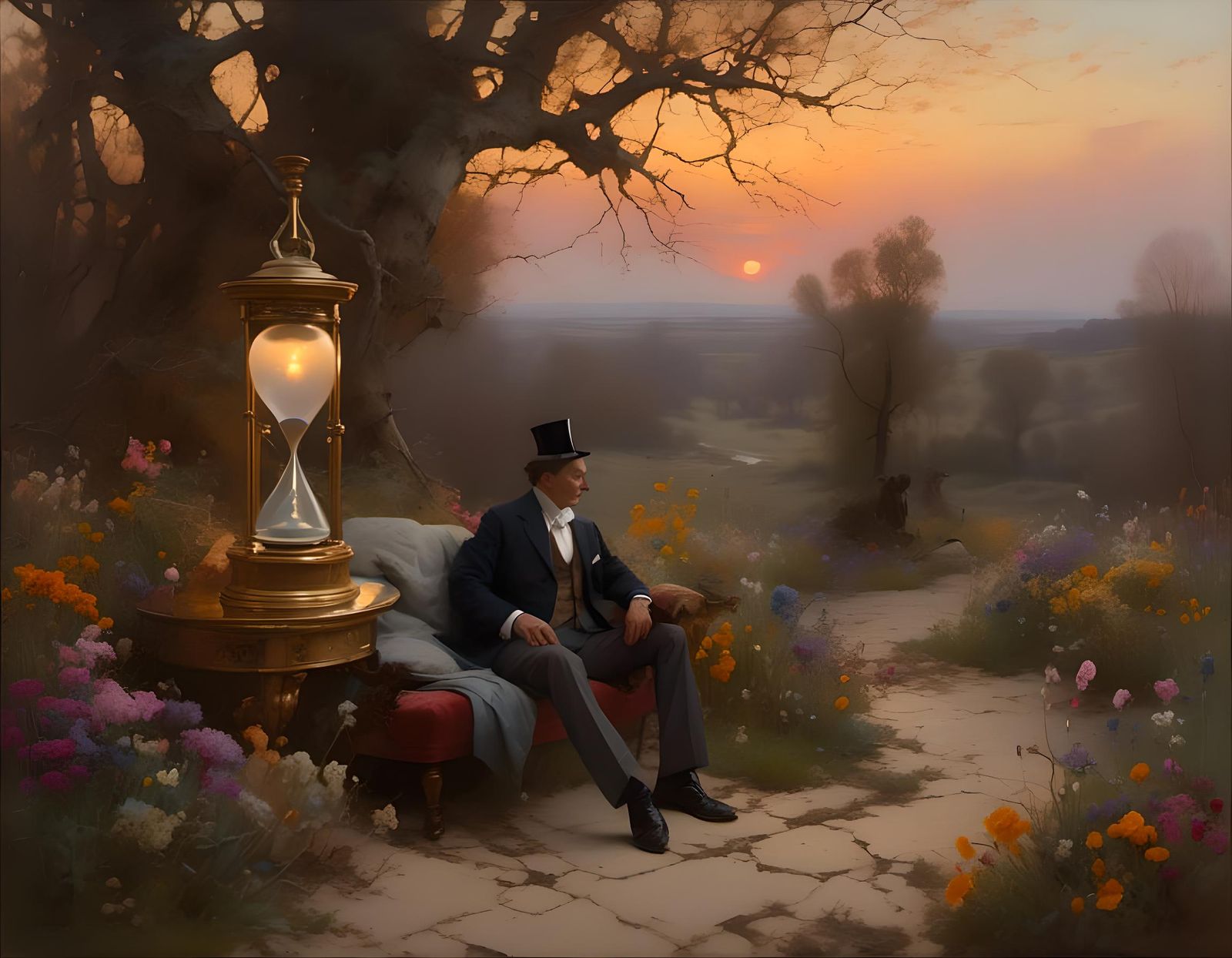 "Le temps est en retard!"