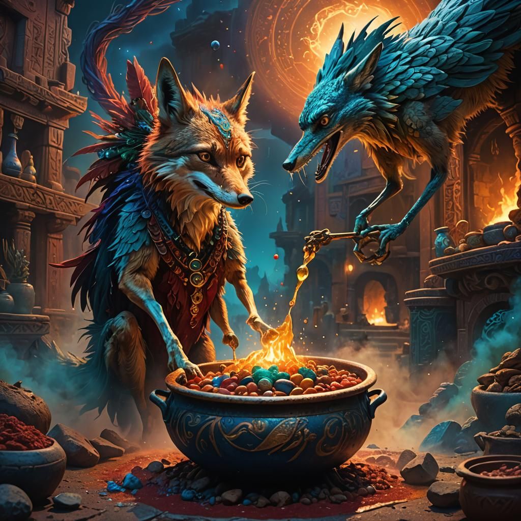 Coyote's Cauldron: A Cinematic Fantasy Feast