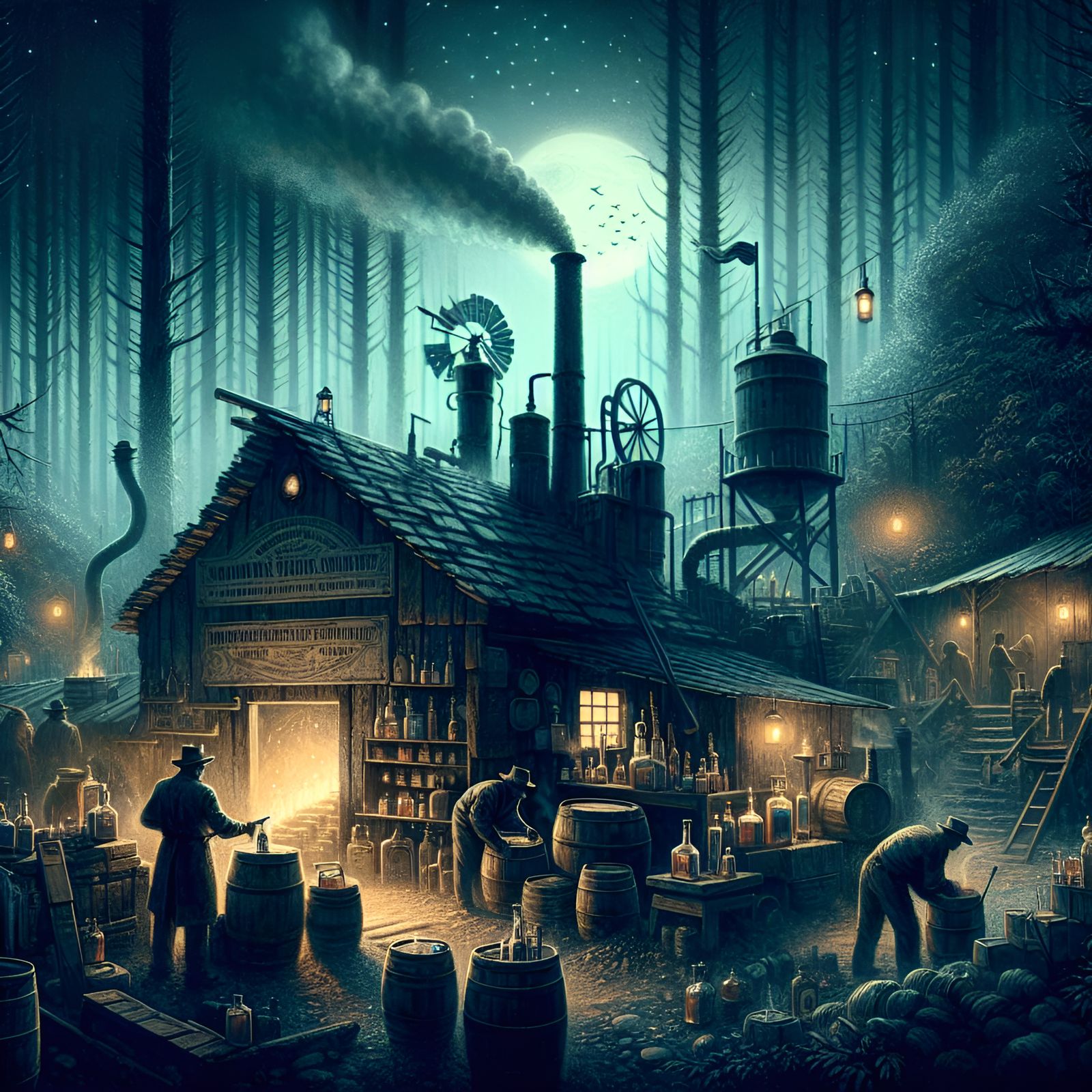 Prohibition-Era Forest Distillery