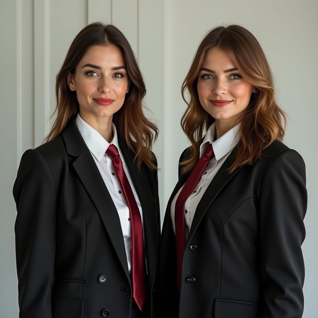 Corporate Executives in Bold Attire