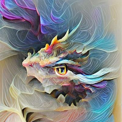 Magnificent Dragon Portrait