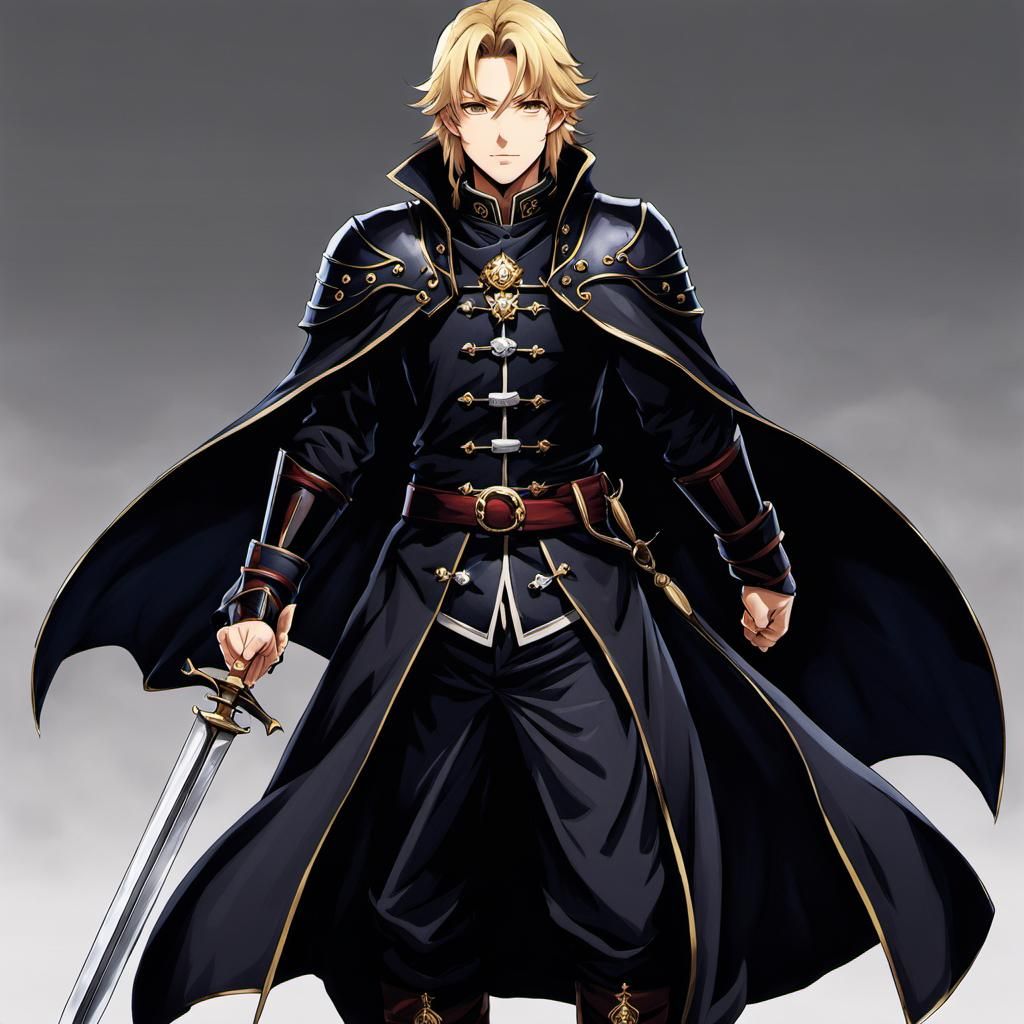 Kachua Powell in Anime Style Priest Outfit