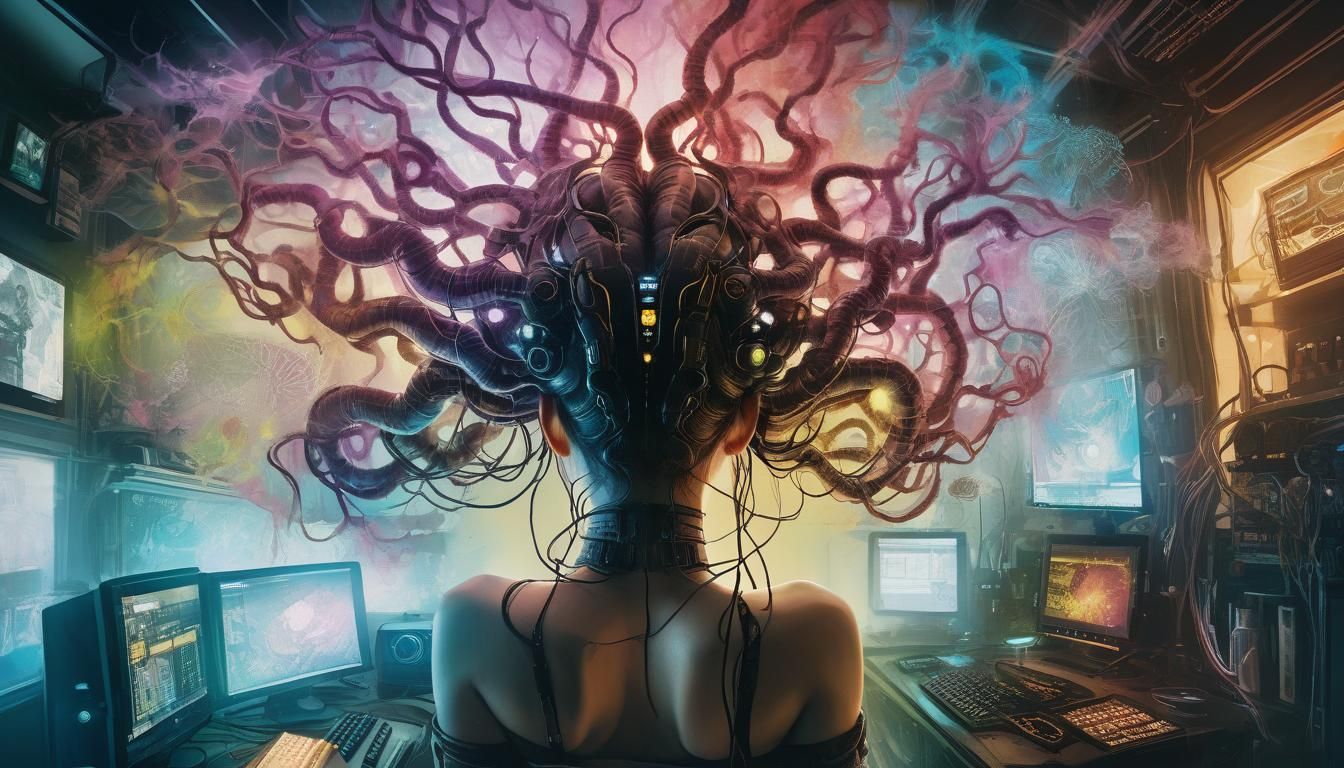 Biopunk Hair Interface