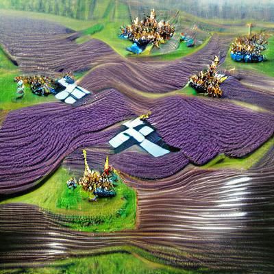 Viking Warrior in Field of Fallen Foes