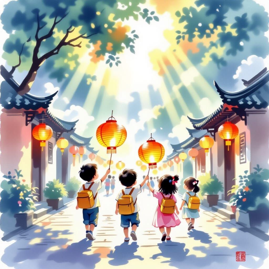 Nostalgic Mid-Autumn Festival in 1960 Singapore