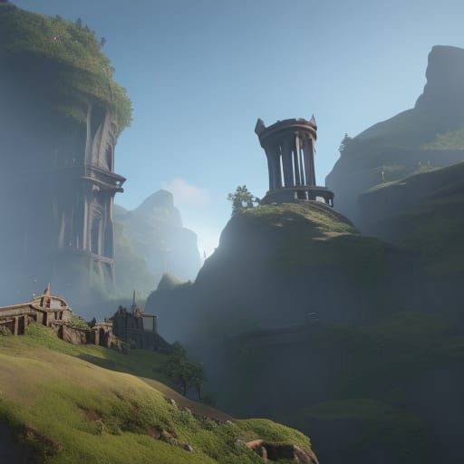 Epic Wizards and Warlocks War in 3D