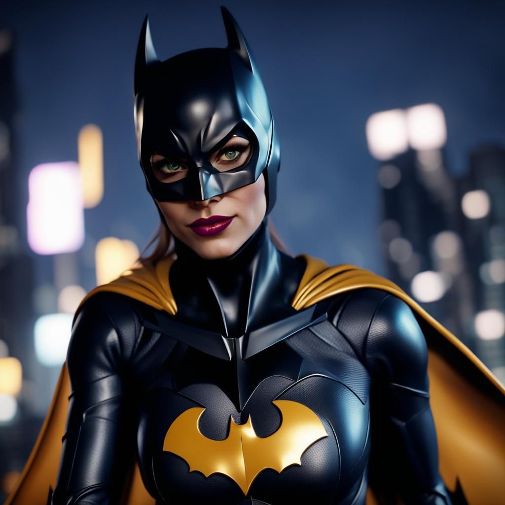 Cinematic 8k Batgirl Concept Art