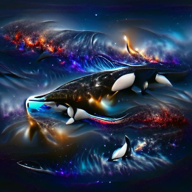 Cosmic Orca: A Whale in a Galaxy