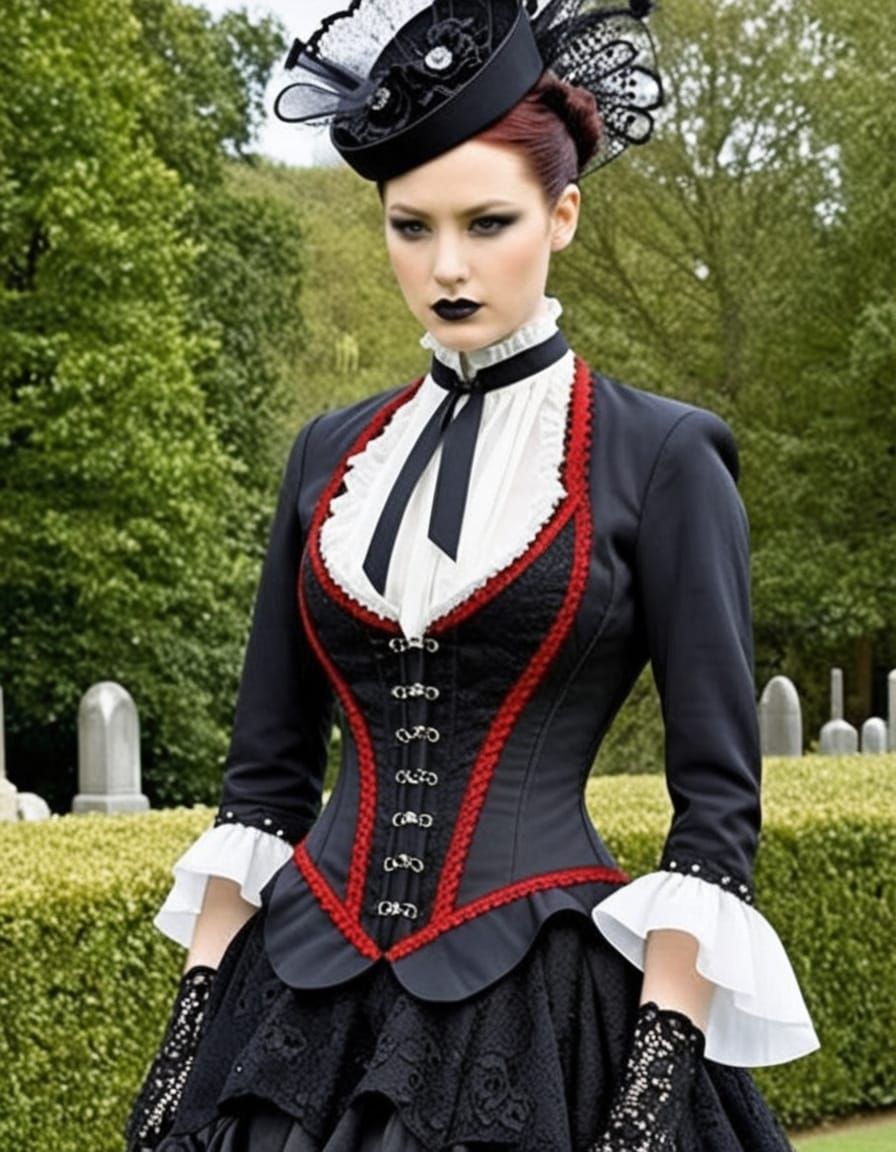Neo-Victorian Fashion: Punk Horror Sci-Fi Fusion