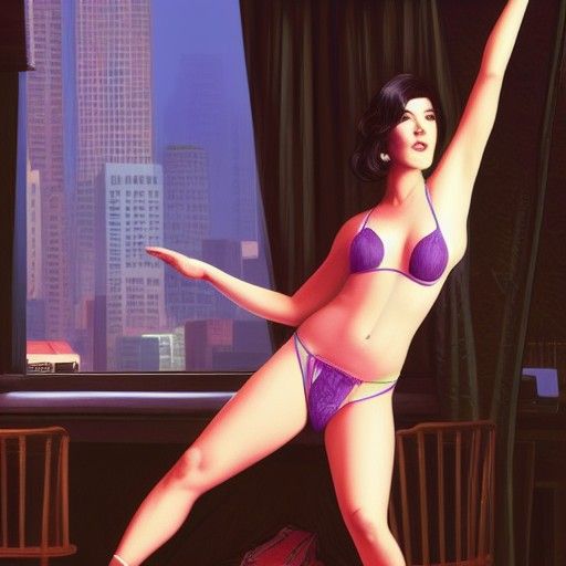 Kyle MacLachlan in a GTA V Strip Club