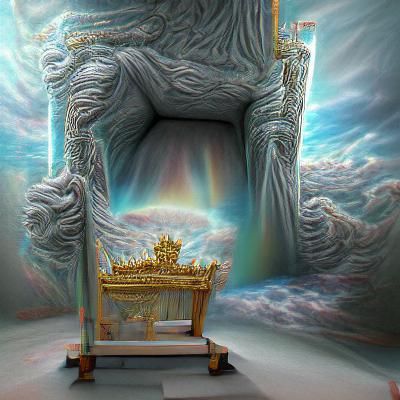 Majestic Throne in Heavenly Realm
