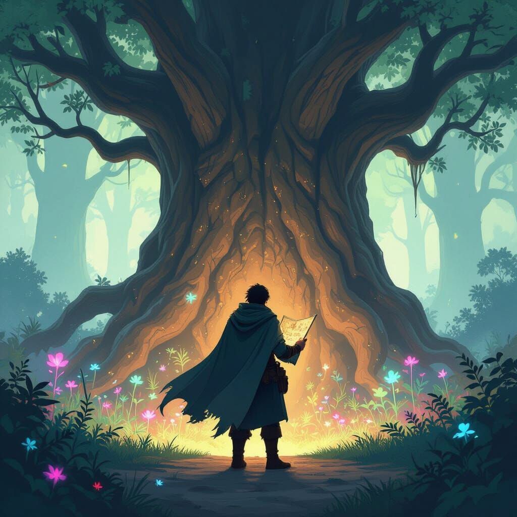 Quest for Knowledge in Enchanted Forest