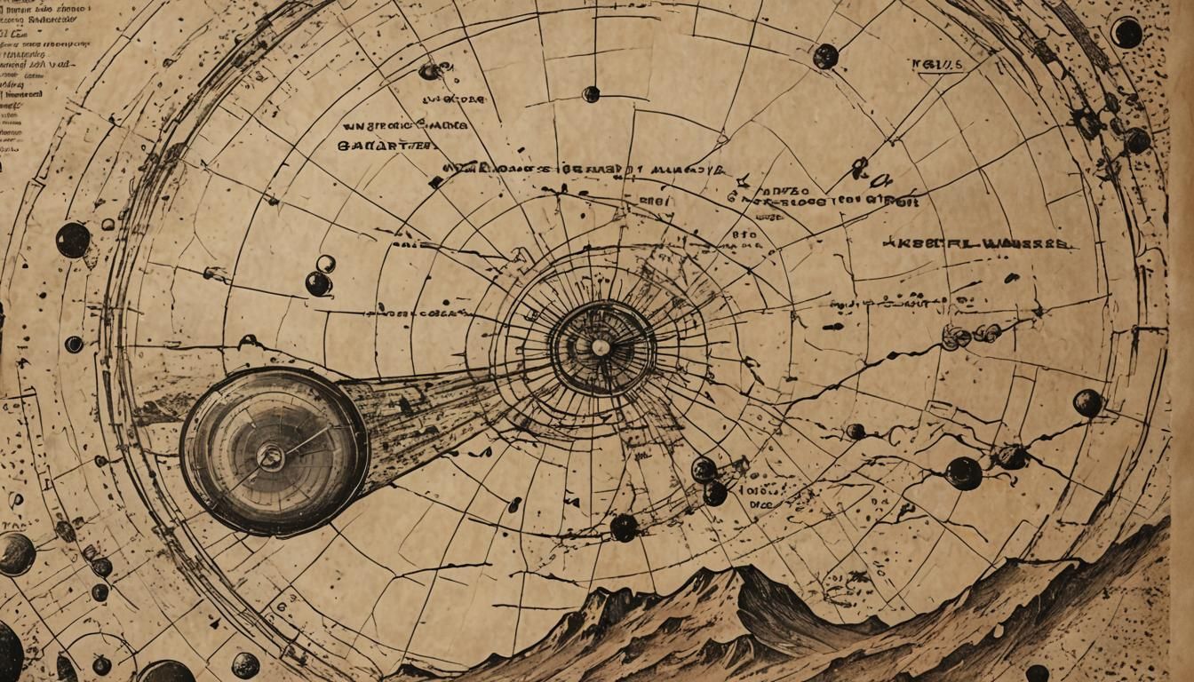 Retrofuturistic Comic Book Art of Mars