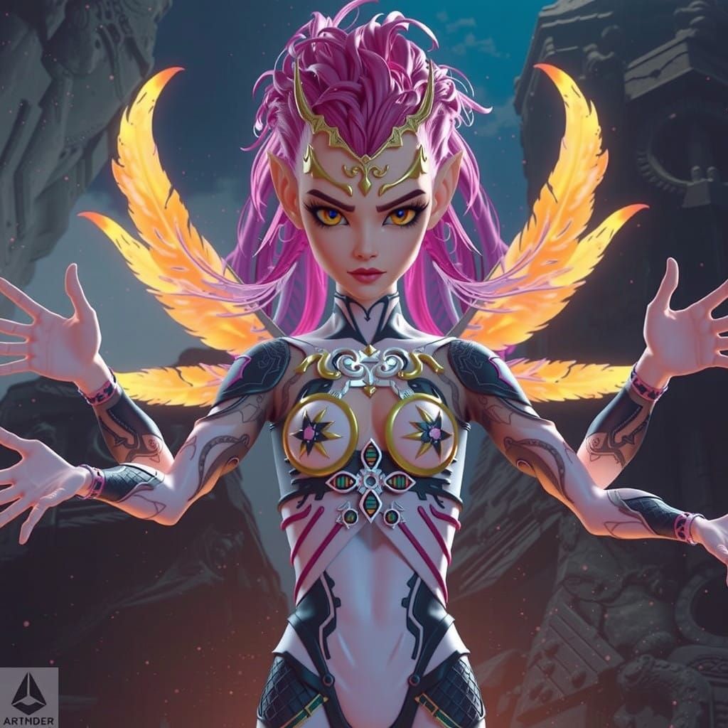 Mythical Creature in 8K HDR with Unreal Engine 5 Details