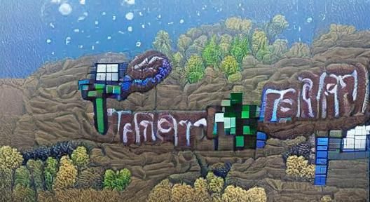 Terraria and Minecraft Worlds Collide