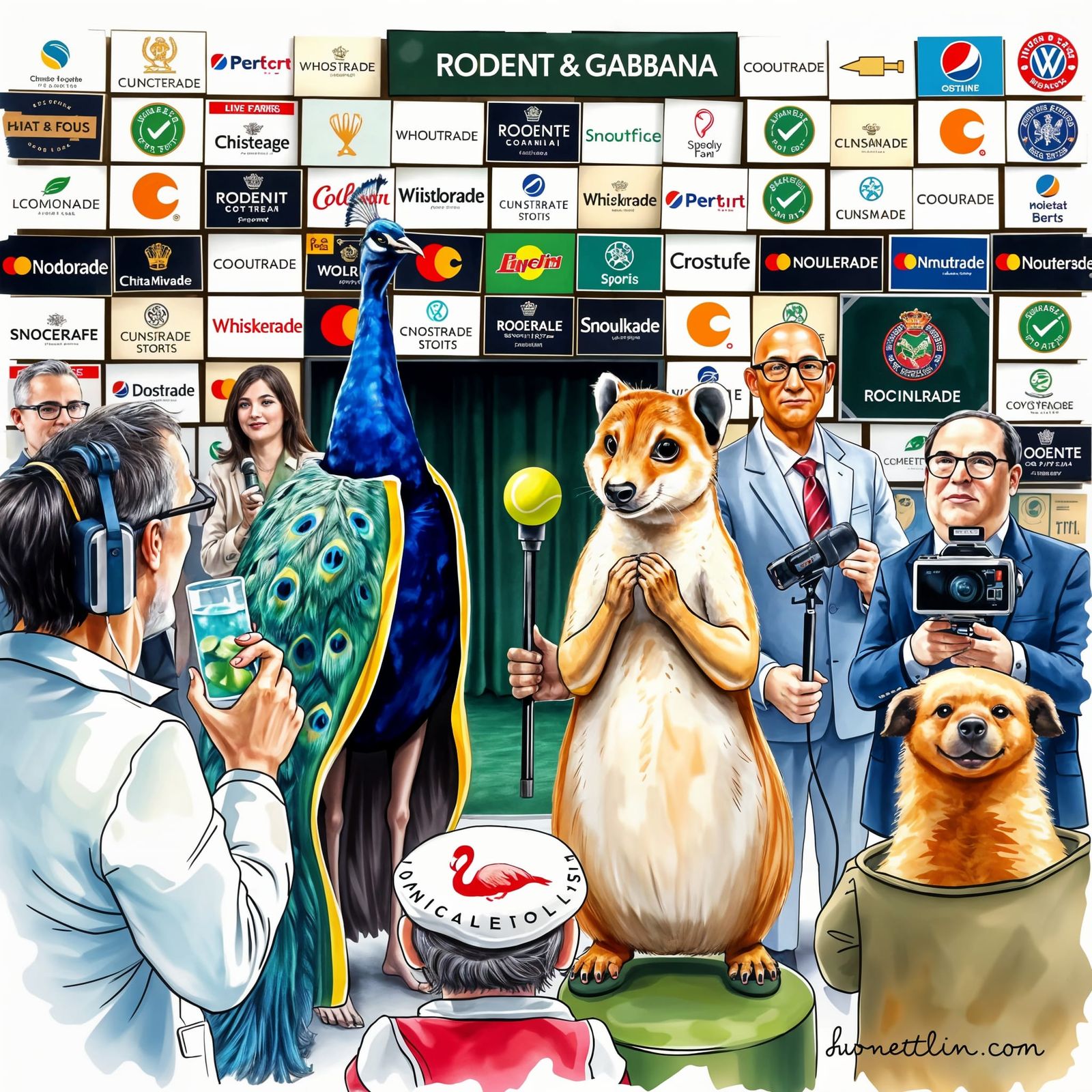 Wombeldon - the post-match interview