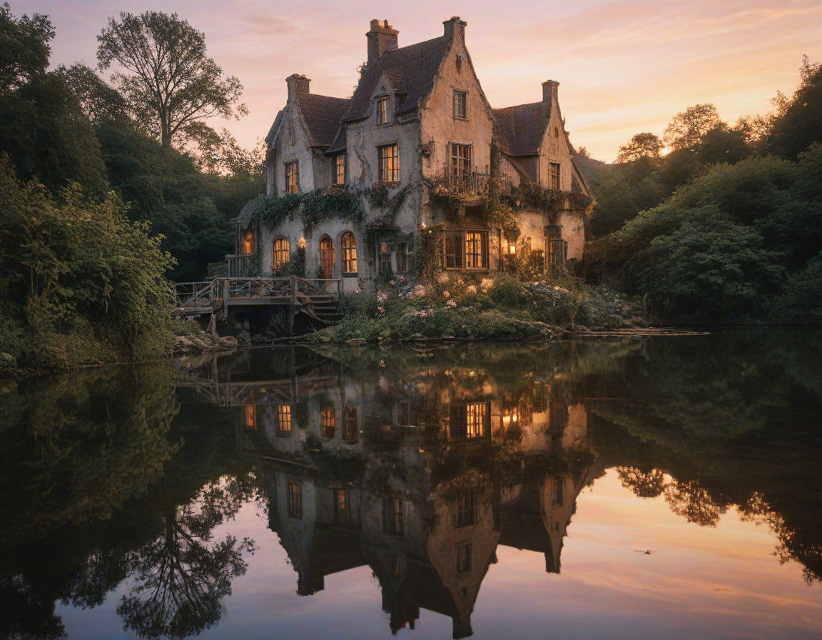 Mysterious Cityscape Portraiture in Earth-Toned 35mm Film St...