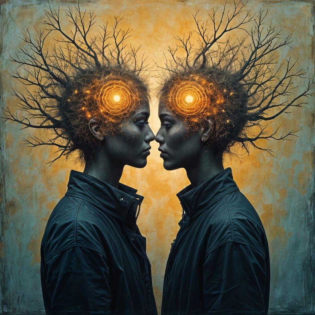 Symmetrical Soul: An AI Generated Concept