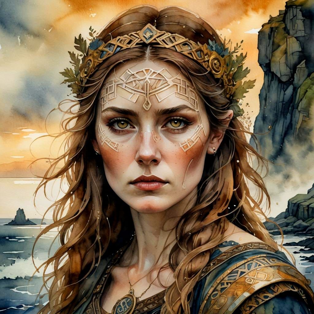 Drustig (Pictish ; Din Eidyn, Scotland)