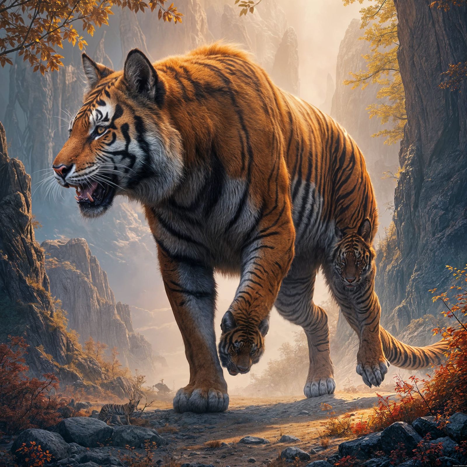 Fantastical Hybrid Canine Revealed in Vibrant, Detailed Sple...