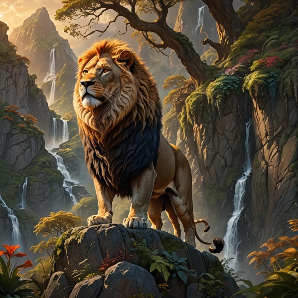 Lion King of the Mountain: Fantasy Realism