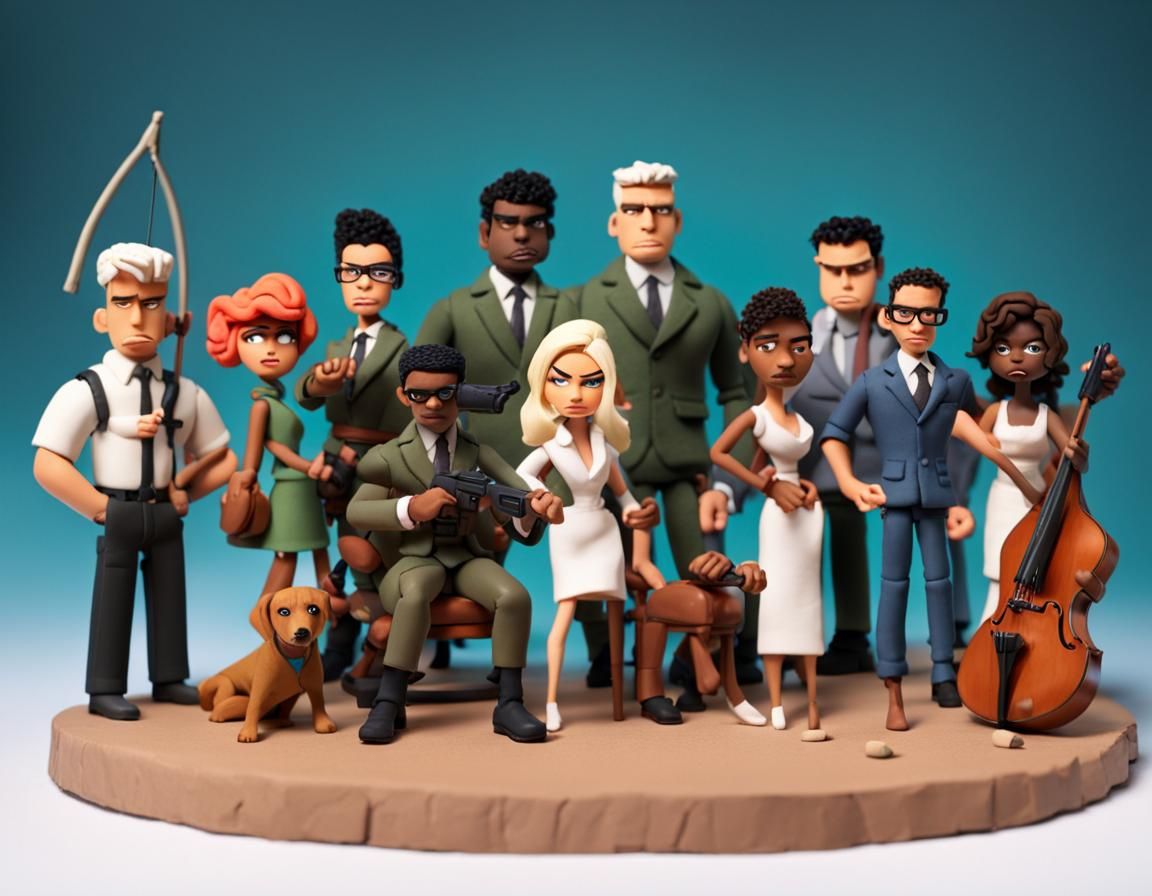 Archer Team in Peril: A Claymation Adventure