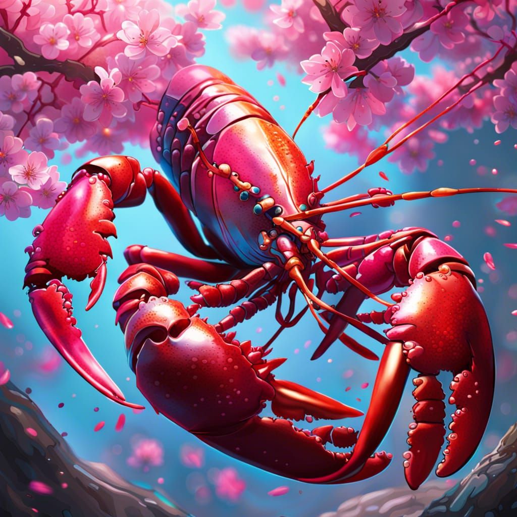 Cherry Blossom Lobster