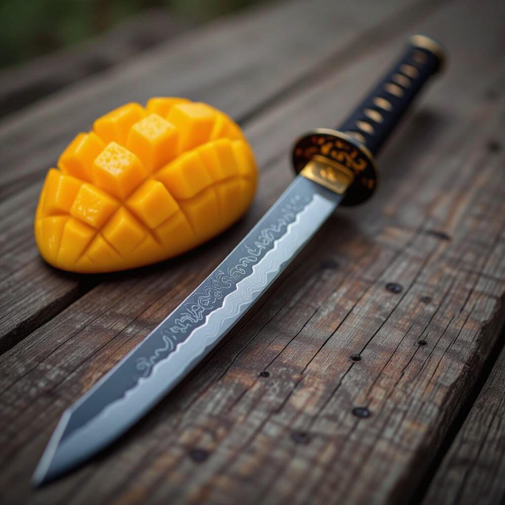 Ultra HD Mango Samurai Sword