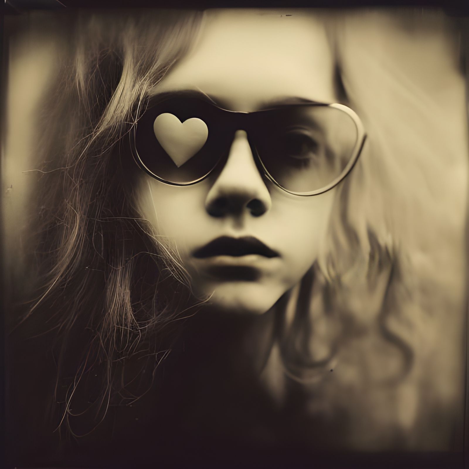 1960s Hippy Scrapbook Collage