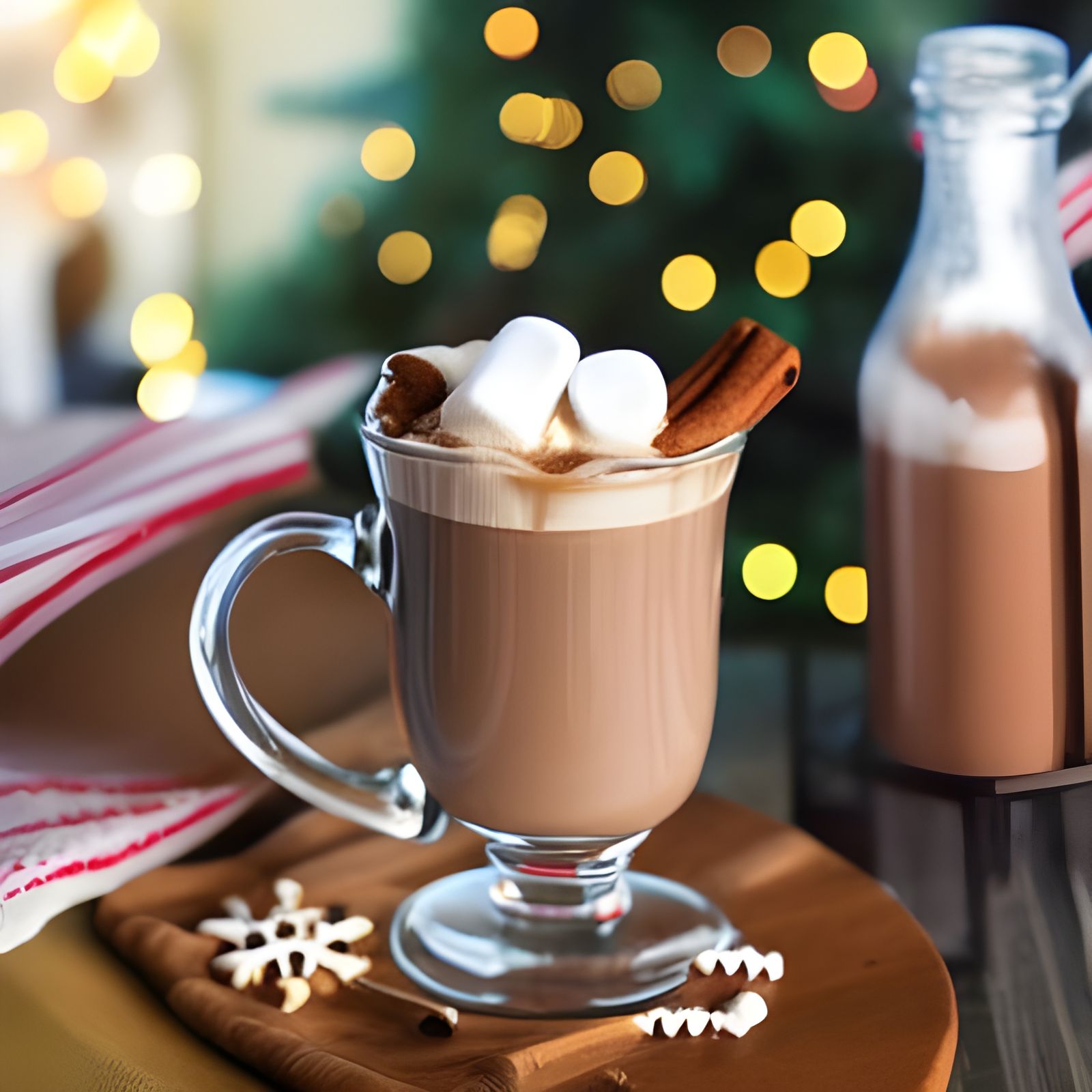 Steaming Mug of Hot Cocoa