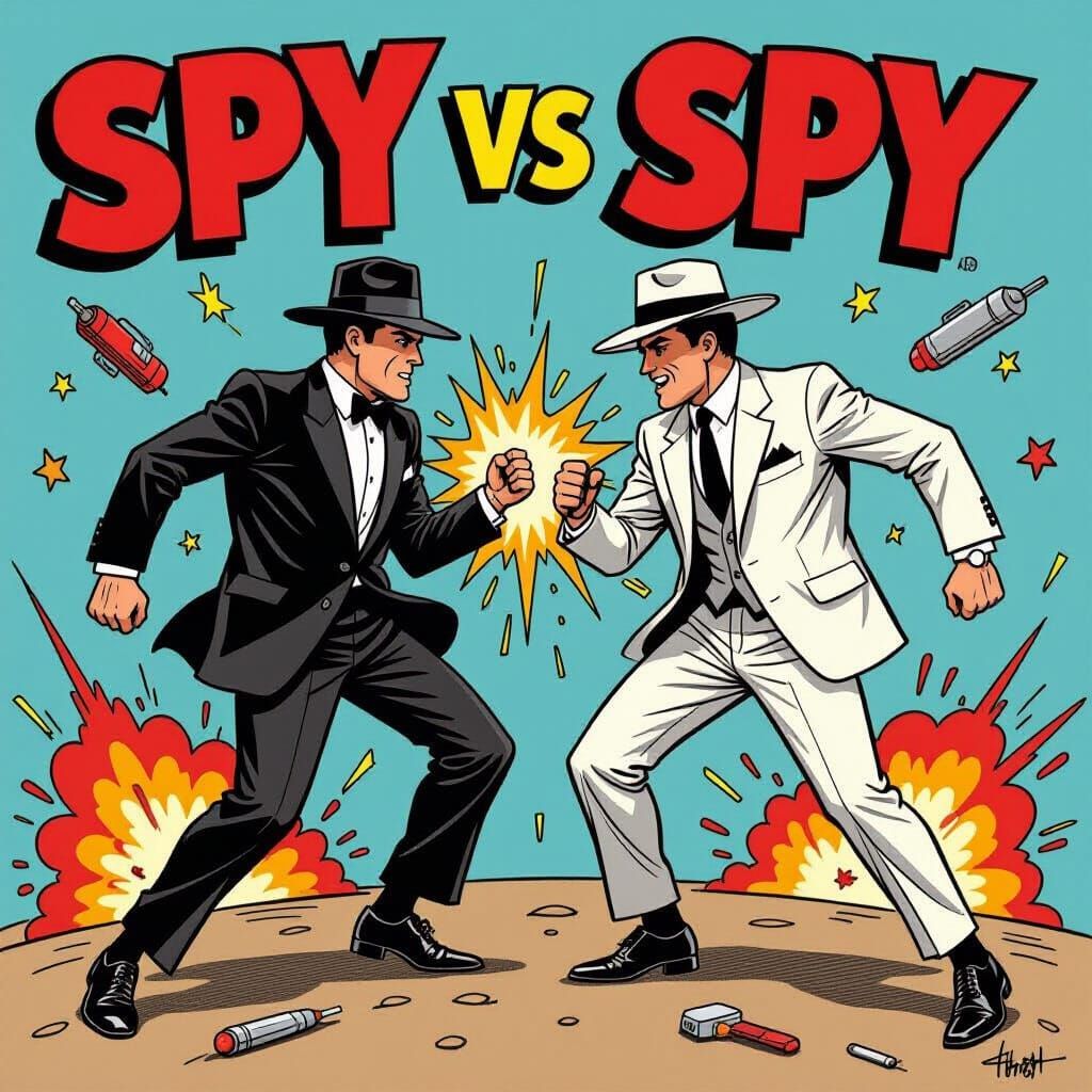Spy vs Spy: A Mad Magazine Inspired Battle