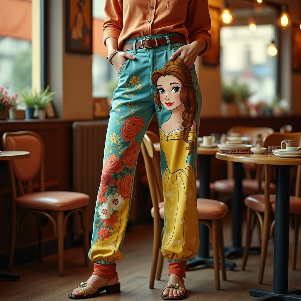 Nostalgic Belle Bottoms in Vintage 1960s Style