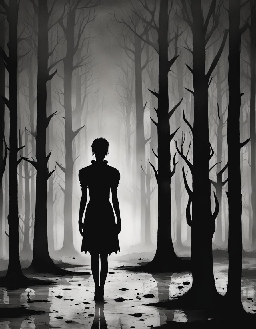 Dark Horror Modern Fairytale Image