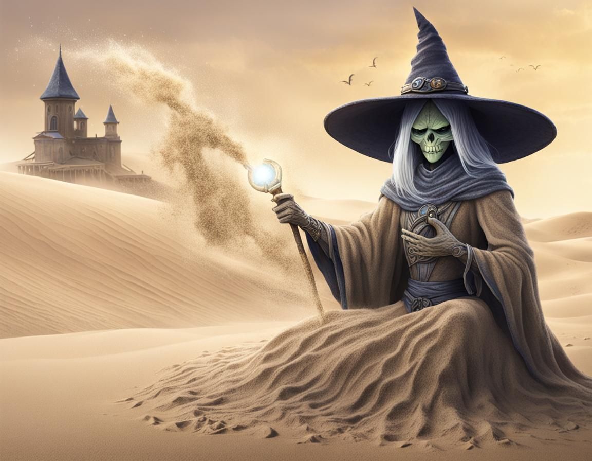 Sand Spirit Witch