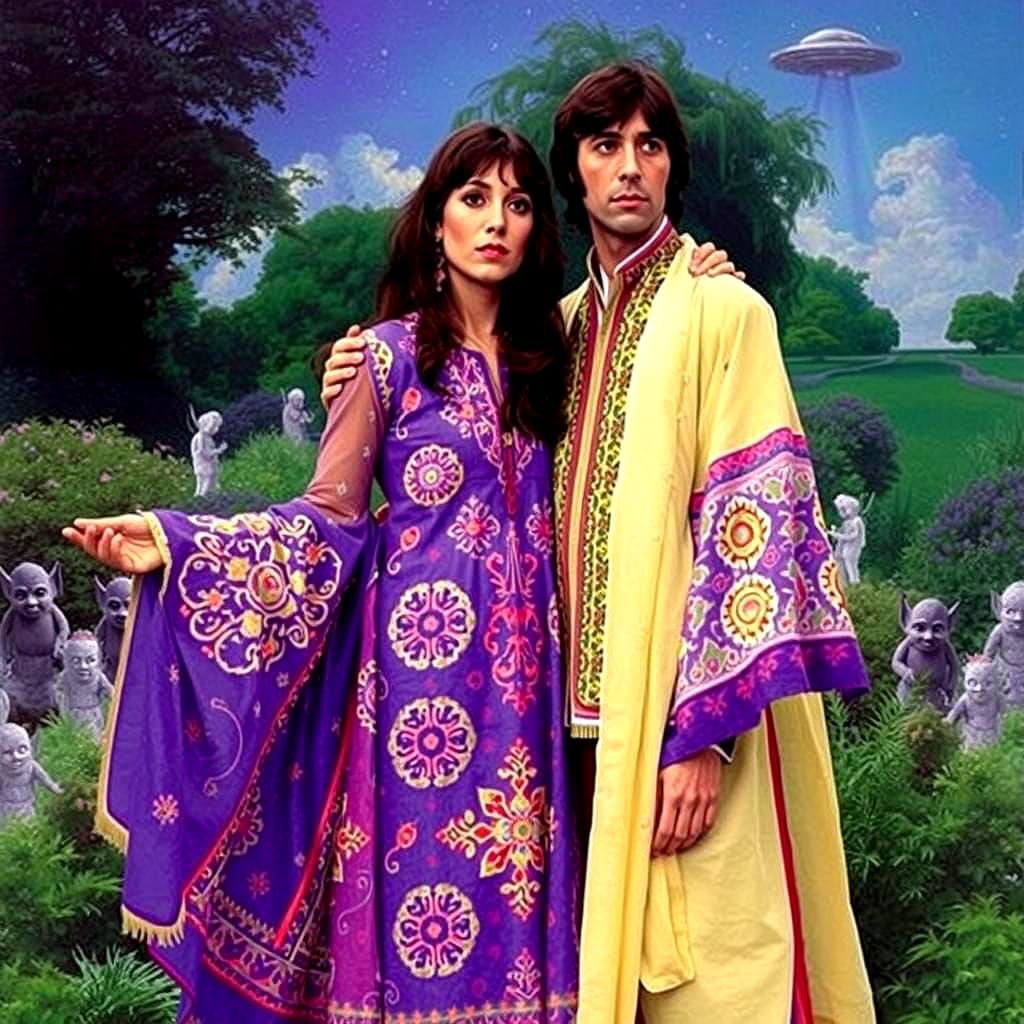 Aquarian Dreamscapes in Psychedelic Surrealism