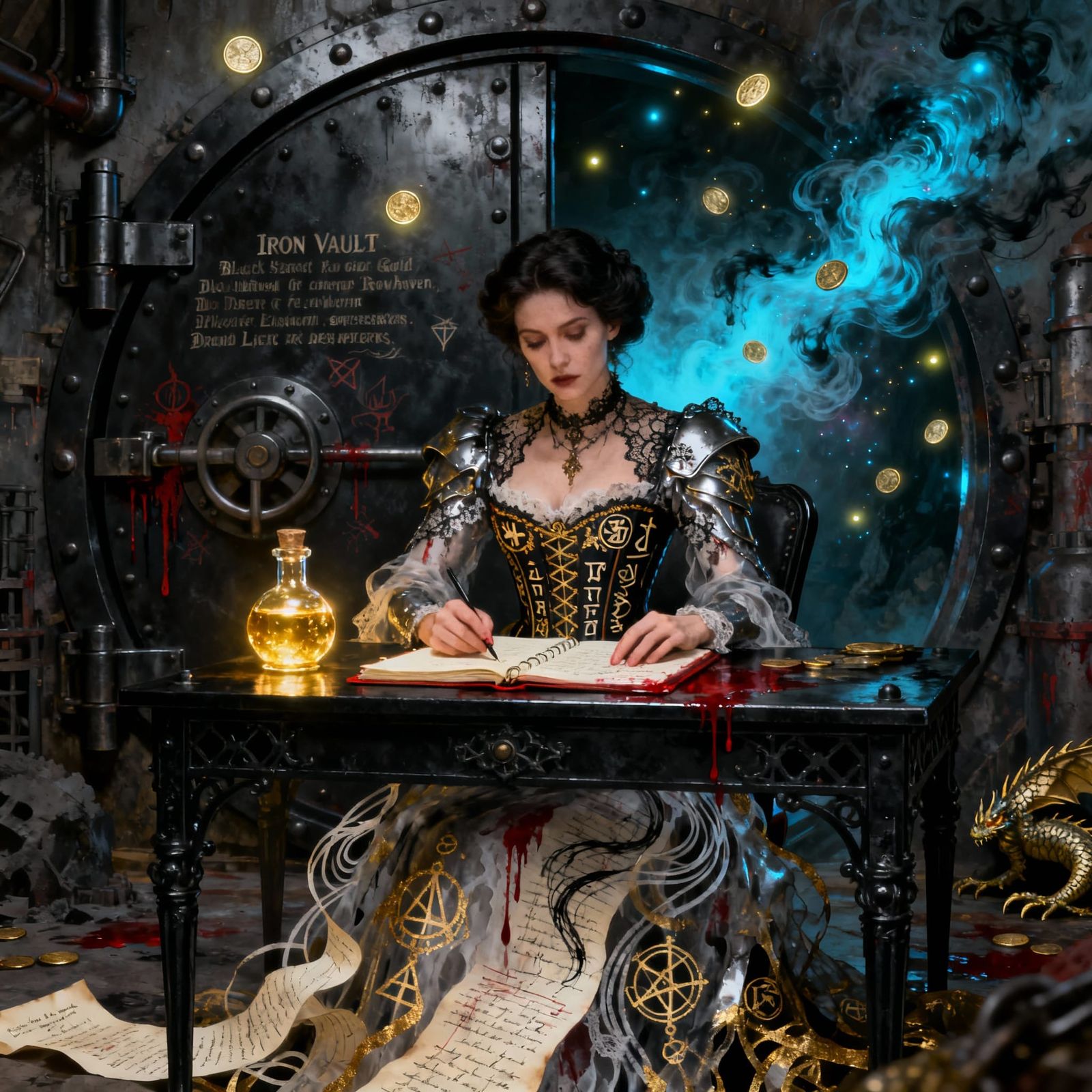 Gothic Industrial Realism: Madam Vesperine in the Iron Vault