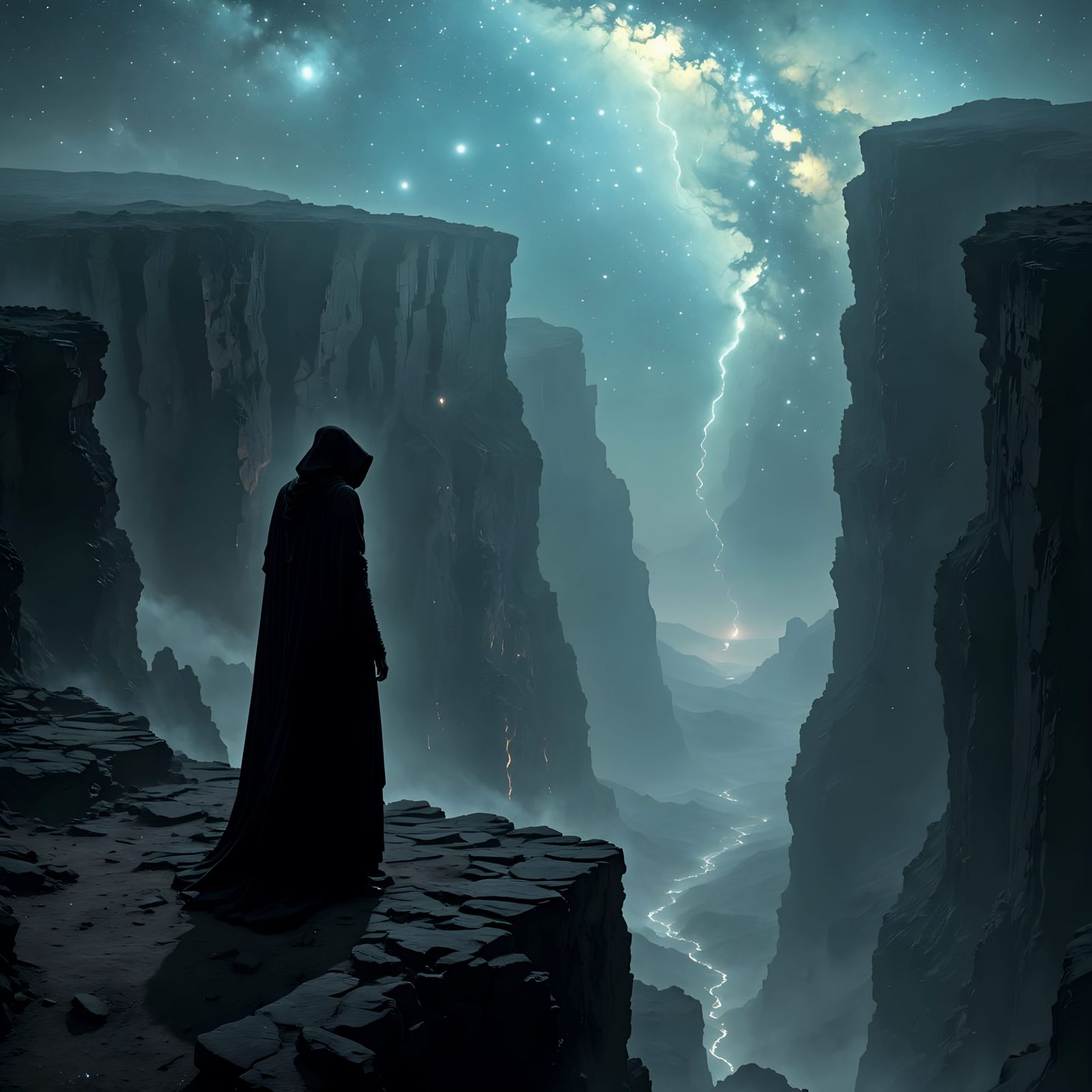 Cosmic Horror in Dark, Ethereal Beauty